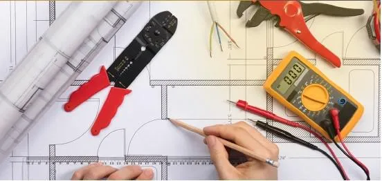 Projeto de iluminação industrial